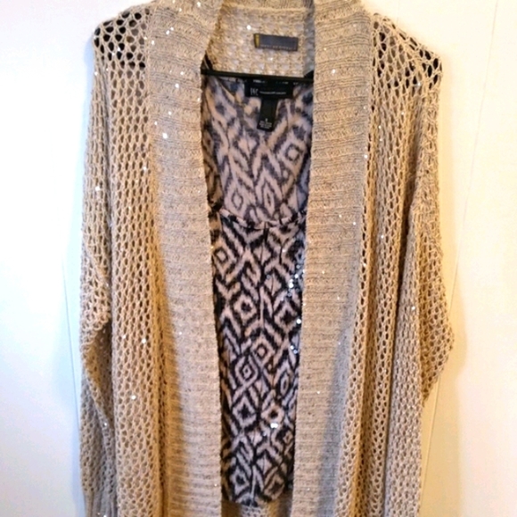 Inc International Concepts Sequin Top Blouse. - Picture 8 of 8